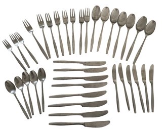 Rare & Early- Dansk 'Variation' Made In Finland - Stainless Flatware -37 Pieces