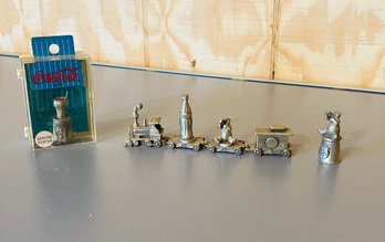 Pewter Coca Cola Train Set And More