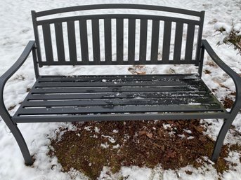 Nice Outdoor Metal Bench