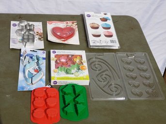 Assorted Cookie Cutters & Chocolate Molds