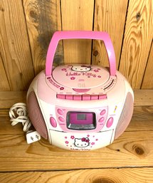 Pink Hello Kitty Cd/ Cassette /radio