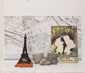 Quaint Grouping Of French Tabletop And Wall Decor