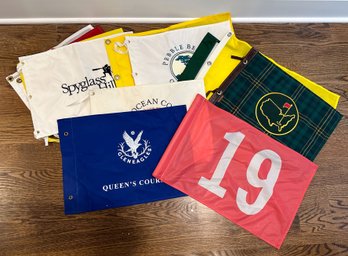 Collection Of (13) Golf Flags