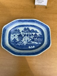 Antique Chinese Export Canton Platter