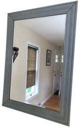 Large Mirror With Distressed Finish