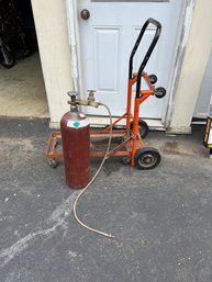 Hand Truck & Compressed Gas Tank