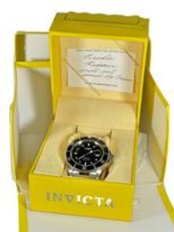 Invicta Automatic Water Resistant Limited Edition Wristwatch In Original Box (needs Repair)