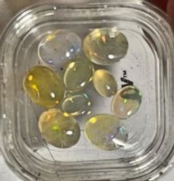 Lot Of Loose Opal Stone Cabochon Stones