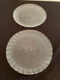 2 Crystal Platters