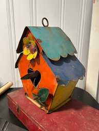 Hand Crafted Colorful Birdhouse