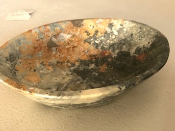 Jasper Gem Stone Plate, 1 LB 10 Oz, 7.5 Inch By 6 Inch