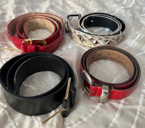 4 Belts & 3 Umbrellas