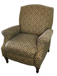 Stylish Reclining Accent Chair With