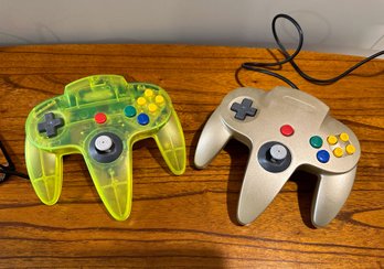 (2) Game Controllers