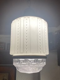 Glass Ceiling Light By Entrance