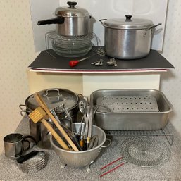 Vintage Assorted Cookware Kitchen Lot, Plus