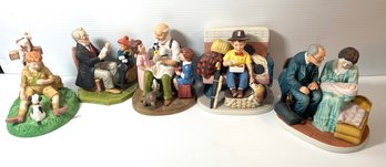 Norman Rockwell Porcelain Figurines