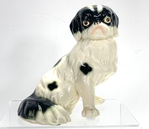 Vintage Japanese Chin Pekingese Dog Figure