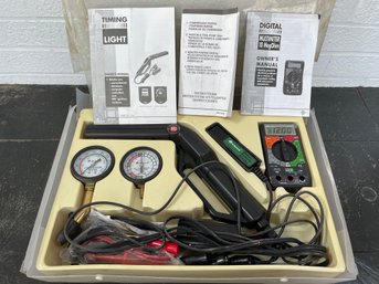 Equus Timing Light, Compression Tester, Vacuum & Fuel Pump Test, Remote Starter Switch