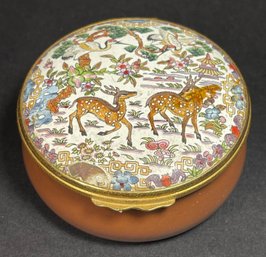 Winter Scene Enamel Battersea Patch Box Metropolitan Museum