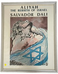 1968 Salvador Dali 'Aliyah, The Rebirth Of Israel' Poster (G)