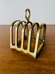 Vintage Brass Toast Rack -