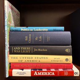 (7) United States/Politically Themed Books: Bill Clinton Biography, Jon Stewart's America And More