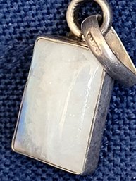 Beautiful Moonstone & Sterling Silver Pendant