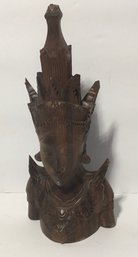 Petite Balinese Wooden Figurine, Statue