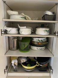 Four Shelves Pot-Luck Cookware And Bakeware
