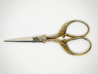 Vintage Ornate German Embroidery Solingen Scissor