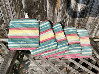 5 Seat Cushions In Multi Color