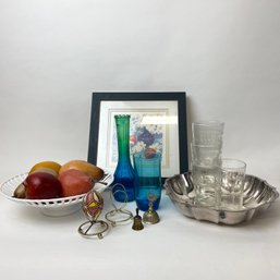 Watercolor In Frame, Glassware And More