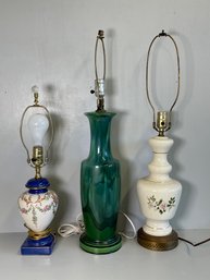 Three Beautiful Lamps