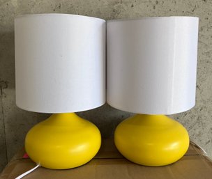 35. Droplet Yellow Accent Lamps