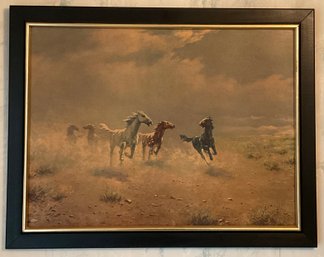 Albo VP1442 Free As The Wind, Horses Running Free, Art Work