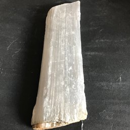 Selenite Log, 13 Inch By 3 1/2 Inch