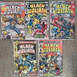 Marvel Comics Black Goliath Issues 1-5, 1976