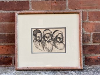 A Beautiful Framed Etching