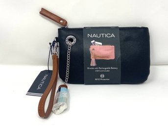 Nautica Wristlet With Rechargeable Battery