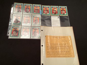 Baseball Hall Of Fame Trading Card Set Legal Postage