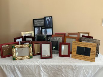 Group Of  22 Picture Frames