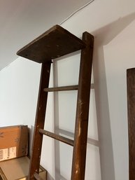 Vintage 10Ft. Wooden Ladder