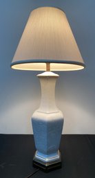 Wilmar Co. White Porcelain Table Lamp