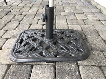 Cast Iron Umbrella Base