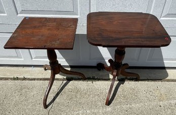 TWO EARLY AMERICAN STANDS