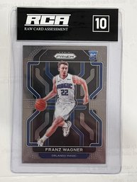 2021 Panini Prizm Franz Wagner Rookie Card # 310   RCA Graded Gem Mint 10