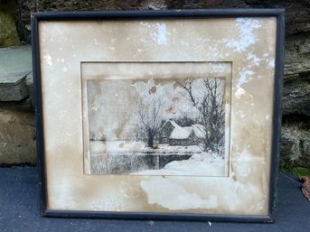 Antique Signed Wall Art