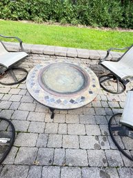 Outdoor Fire Pit And 4 Chairs
