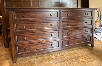 Pottery Barn Hudson (8) Drawer Wood Dresser